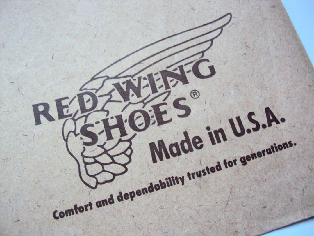 レッドウイング　アイリッシュセッター　封筒　紙製　レア　約27cm×約22cm