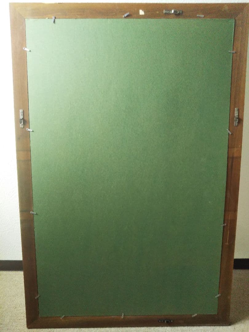 佐藤勝彦 菩薩【信遊悠 】仏 仏画 墨彩画 印有 額サイズ107x73cm 真作