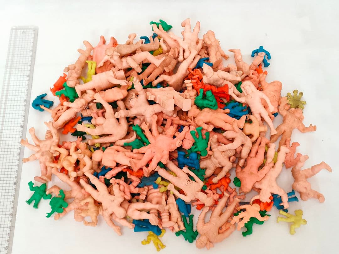 キン肉マン消しゴム　たくさん！