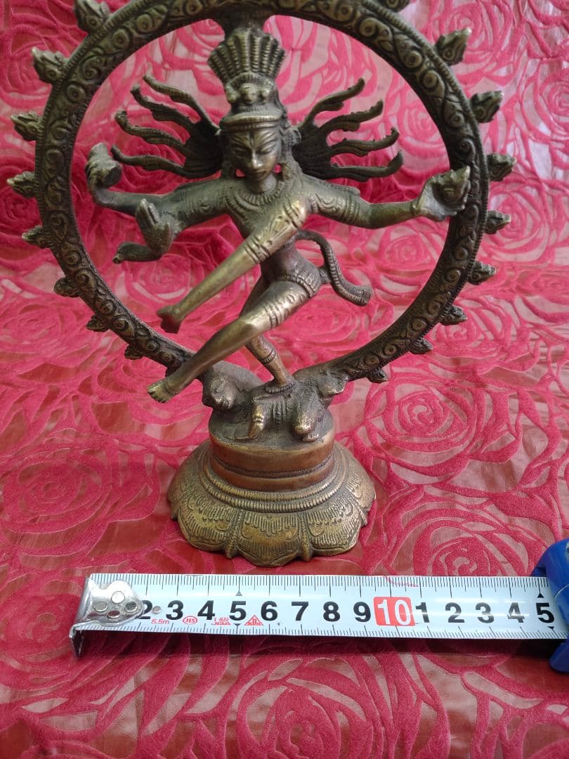 仏教 ヴィンテージ チベット 仏像 真鍮 アンティーク 古物 アジア 密教