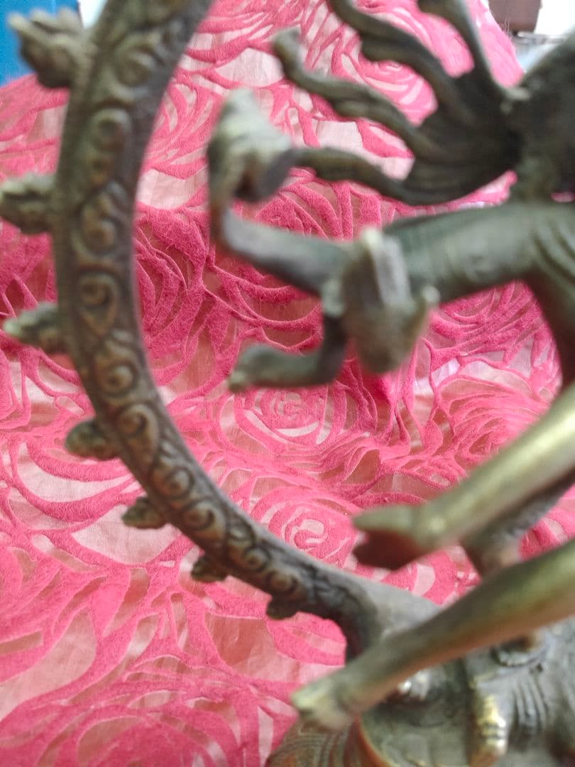 仏教 ヴィンテージ チベット 仏像 真鍮 アンティーク 古物 アジア 密教