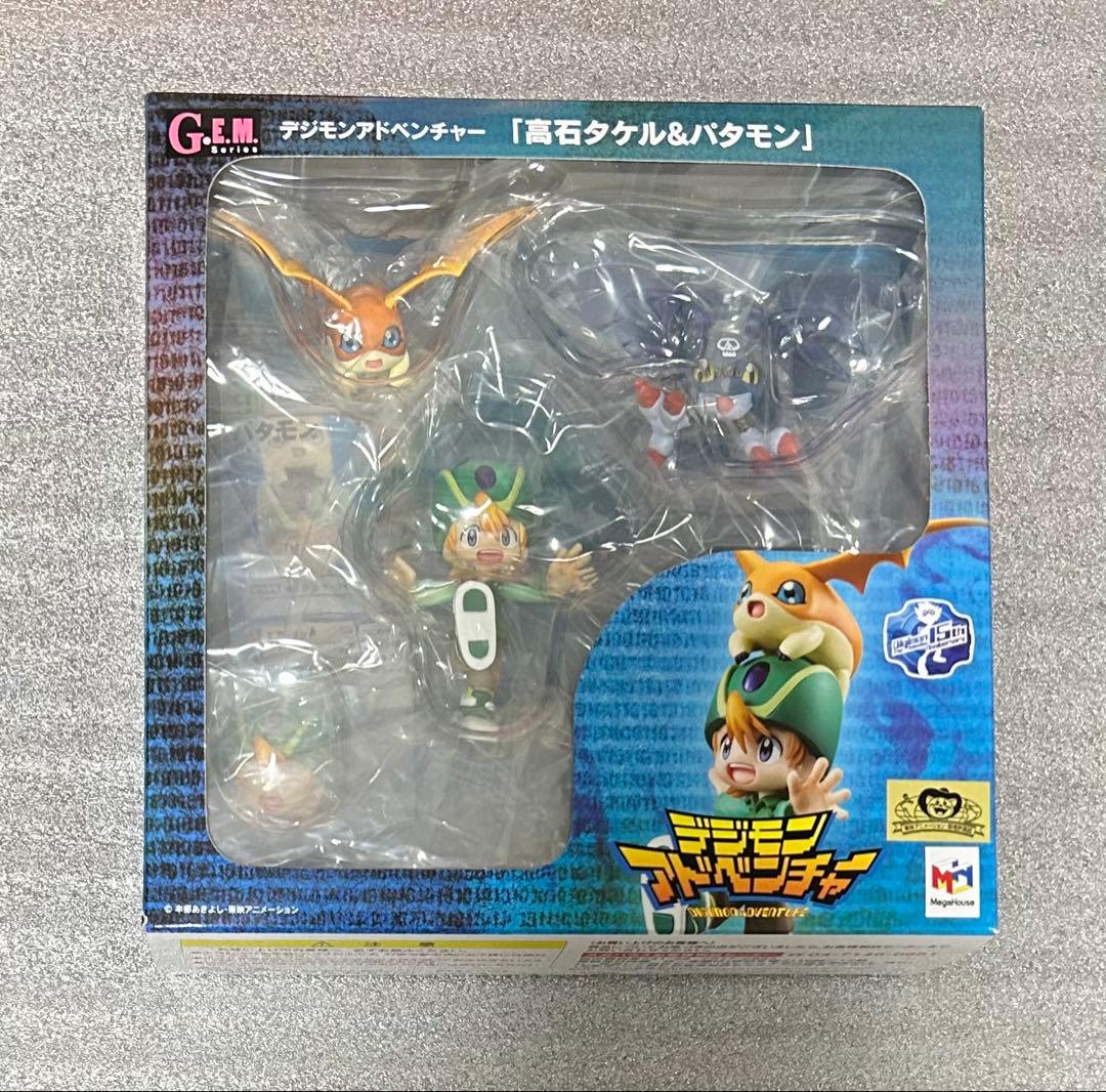 デジモンアドベンチャー フィギュア G.E.M. 高石タケル＆パタモン