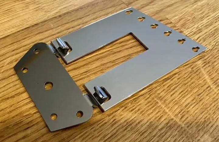 あ*ば様 Trapeze tailpiece RH for rickenback