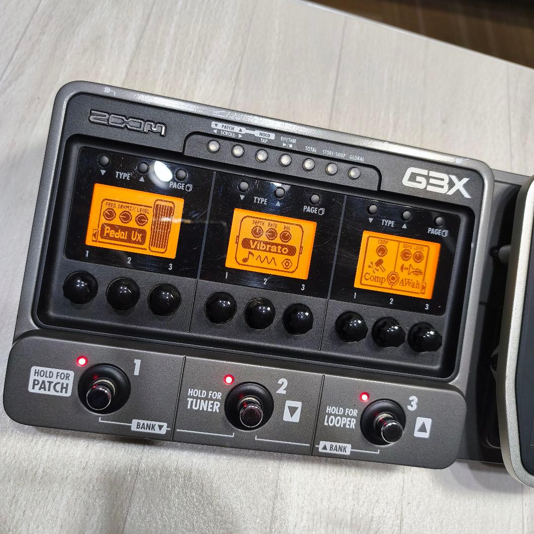 マルチエフェクター　ZOOM　G3X　ズーム