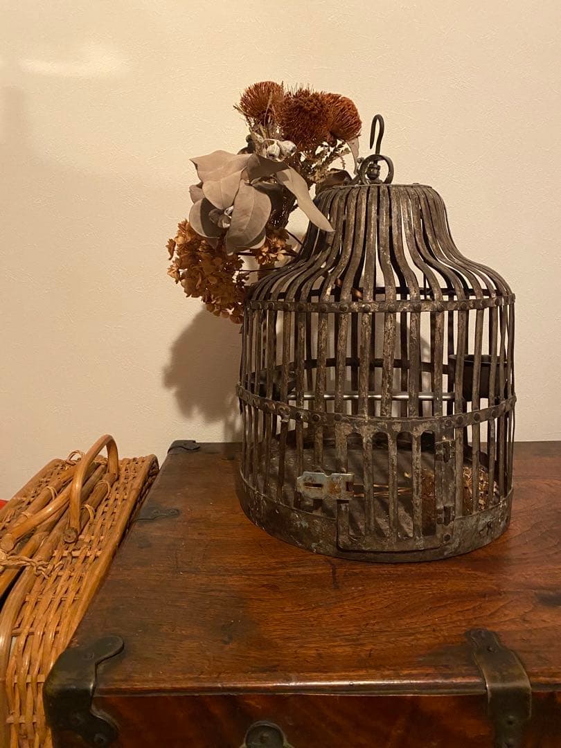 アンティーク バードケージ アイアン 鳥籠 ビンテージ
