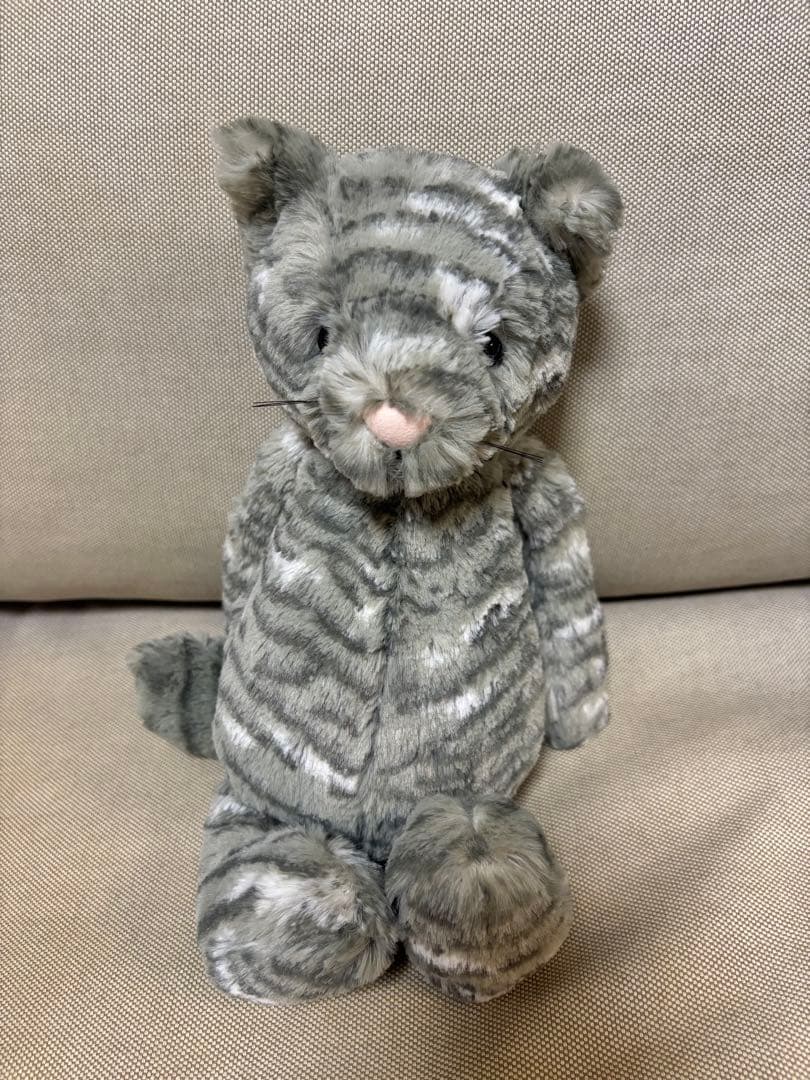 ジェリーキャット  猫　ぬいぐるみ　tabby