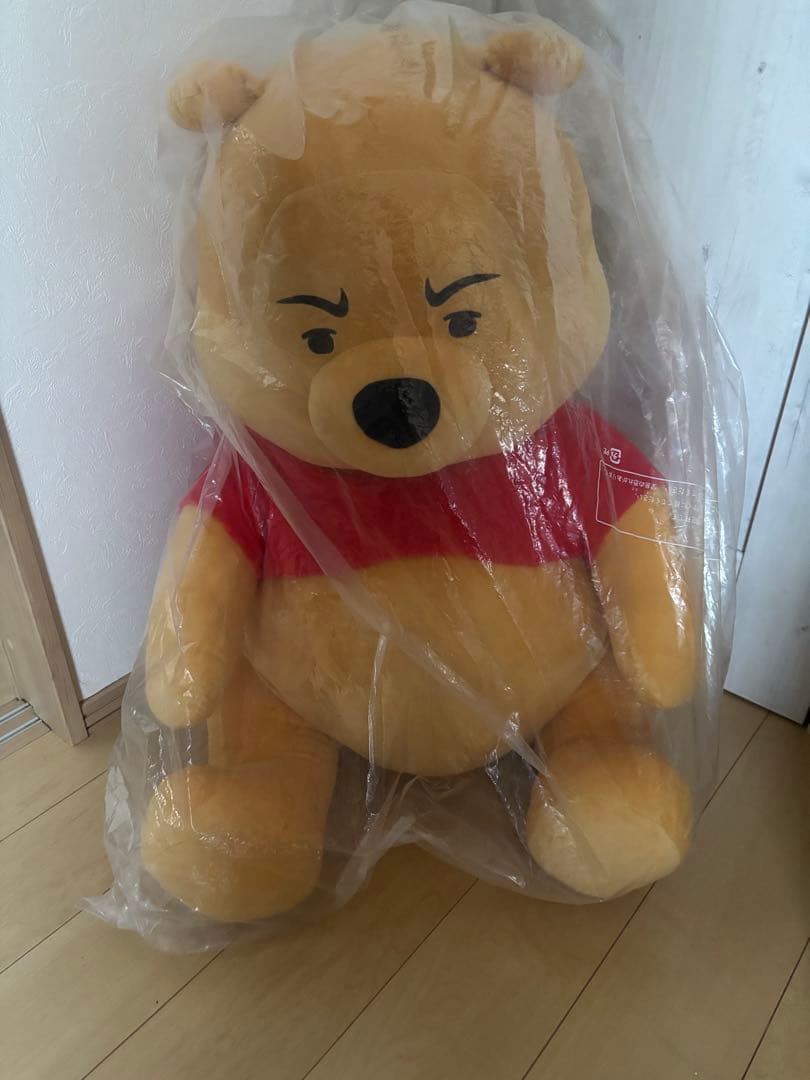ディズニー　プーさん　ファニーフェイス　ぬいぐるみ　超特大