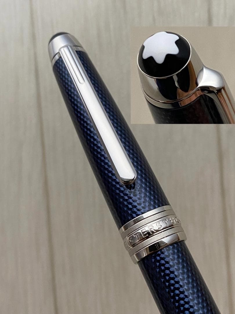 超美品 現行品 モンブラン ソリテール ブルーアワー ミッドサイズ ボールぺン