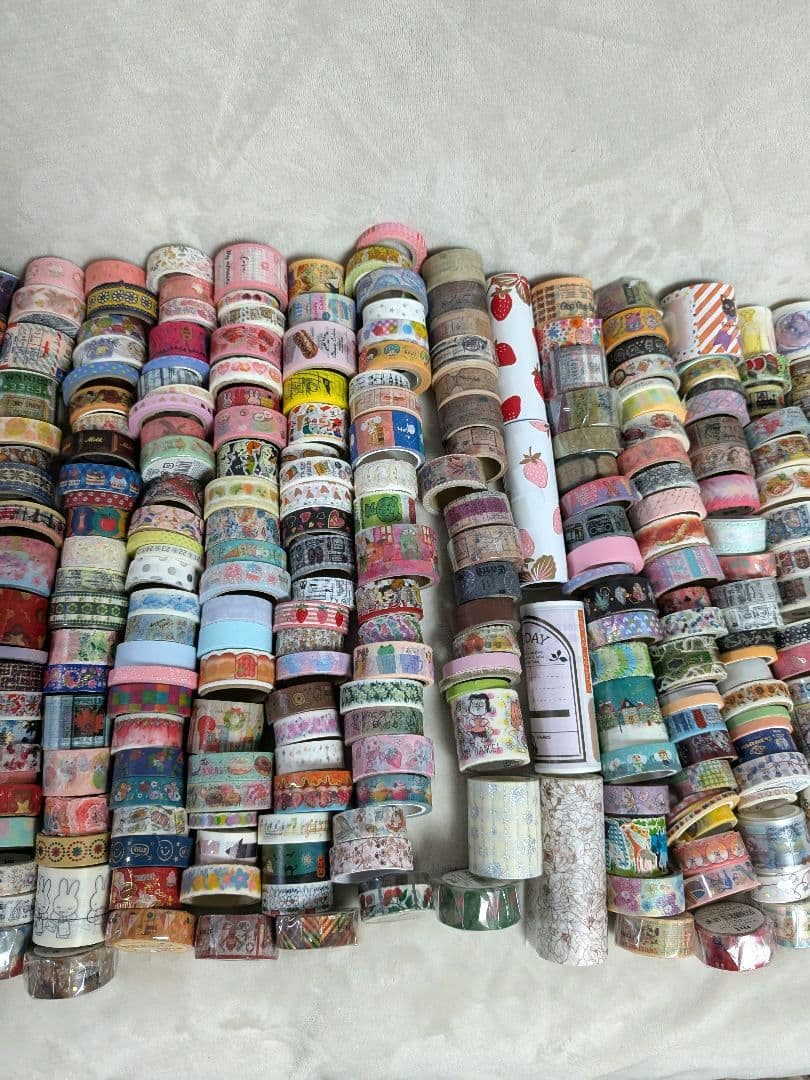 【3/18まで】大量マスキングテープロールシールディズニー海外 約380個セット