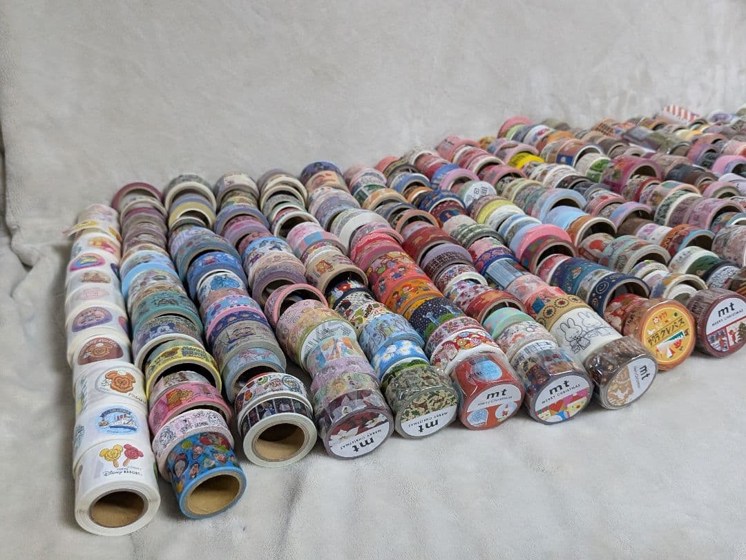 【3/18まで】大量マスキングテープロールシールディズニー海外 約380個セット