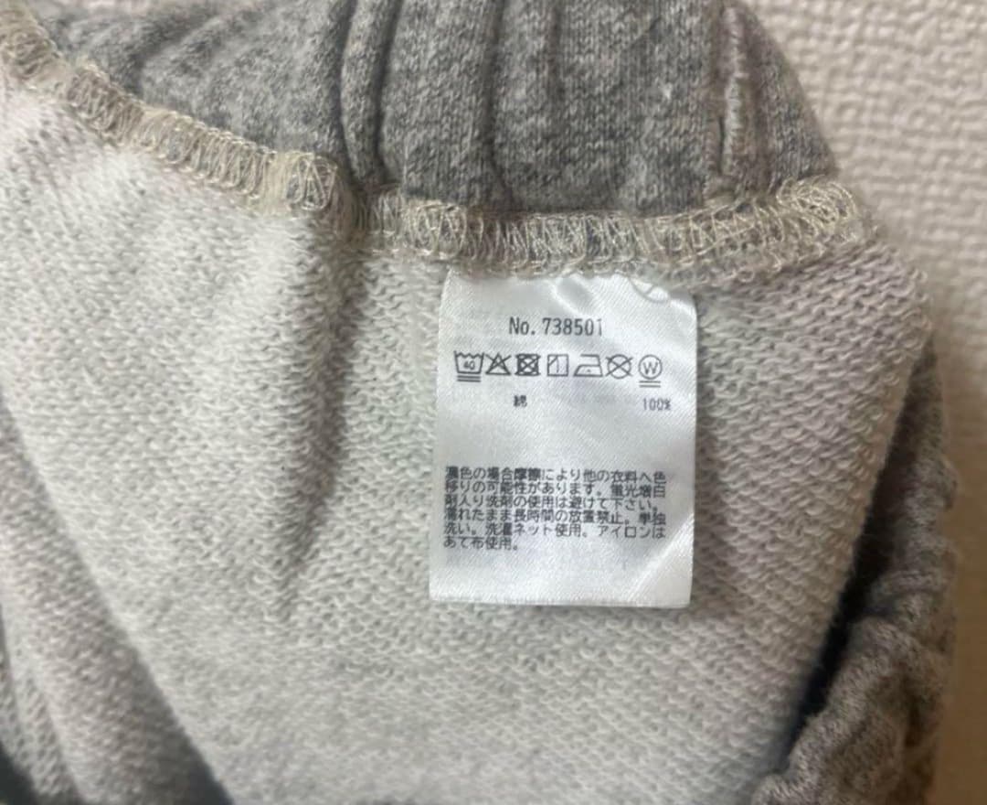 DENIMDUNGAREE デニムアンドダンガリー　ワッペンスウェットパンツ01