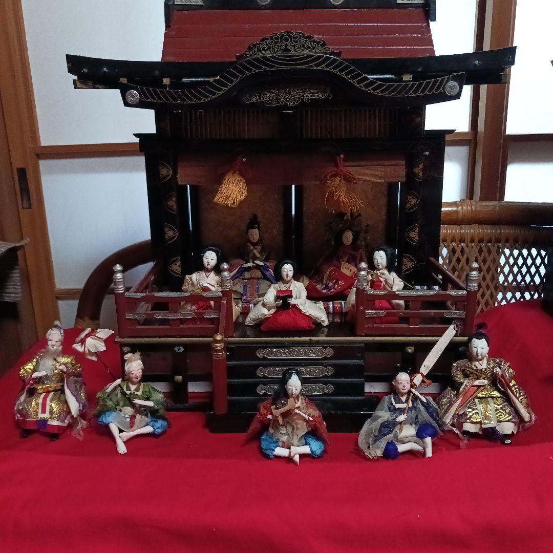 御殿飾り雛　大正時代(4)