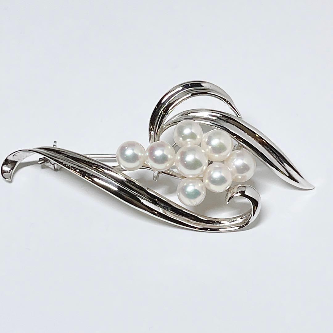 極美品✨MIKIMOTO ミキモト アコヤパール　ブローチ