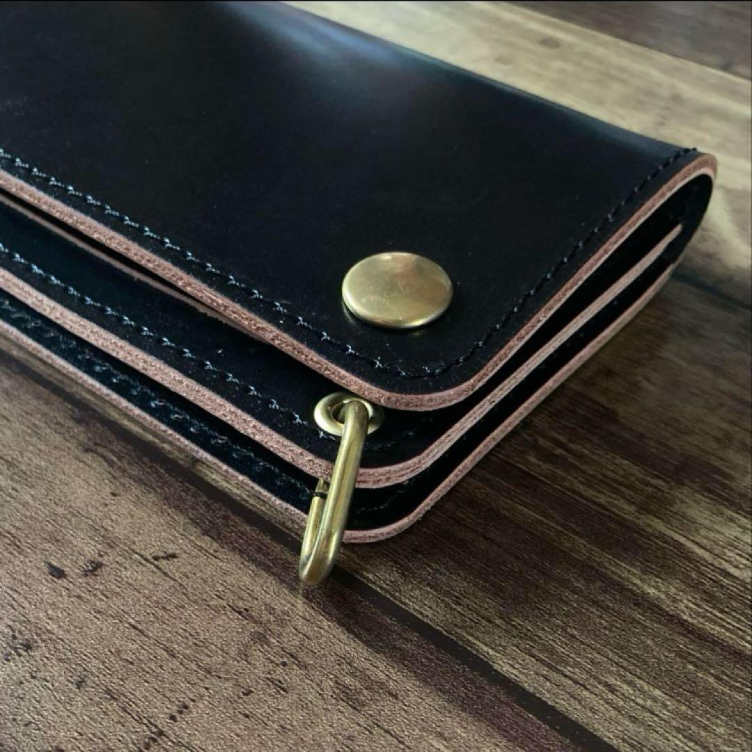 【13oz】トラッカーウォレット150（ミドル）【お札を折らずに収納】