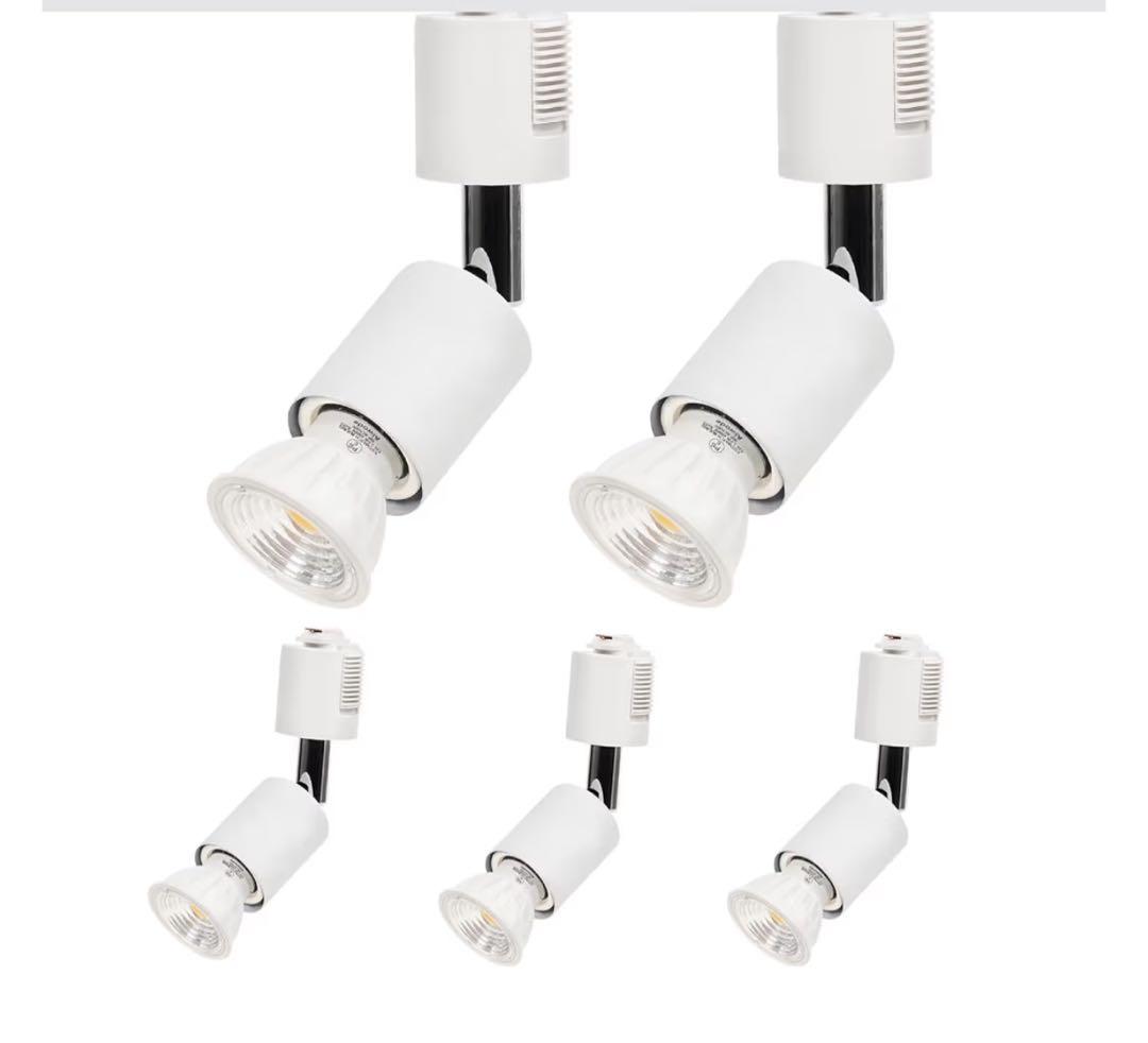 【12個セット】追加出来ます❗️ダクトレール スポットライト E26口径　電球付き