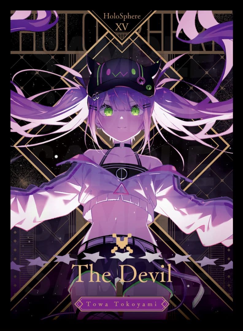 ホロライブ　プレイマット　タロットスリーブ５種セット&プレイマット