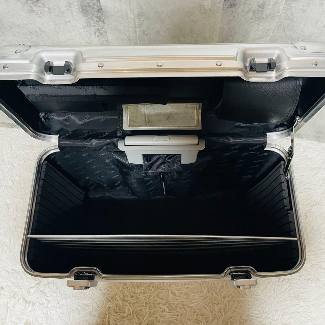 未使用級★RIMOWA パイロットトロリー　2輪　シルバー　TOPAS 36L