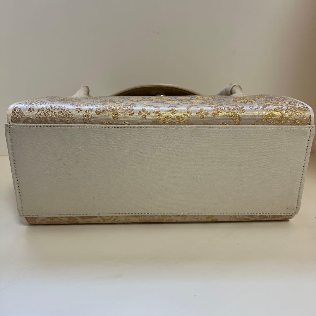 【新品未使用】和装用　利休バッグ　綺麗な色　横幅長めで便利