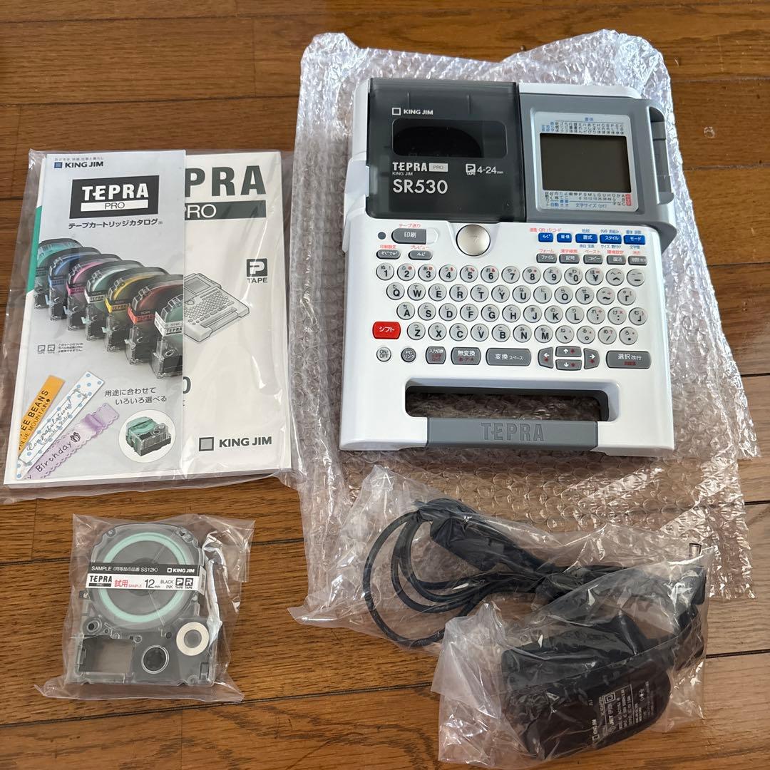 未使用品　KING JIM SR530 テープライター