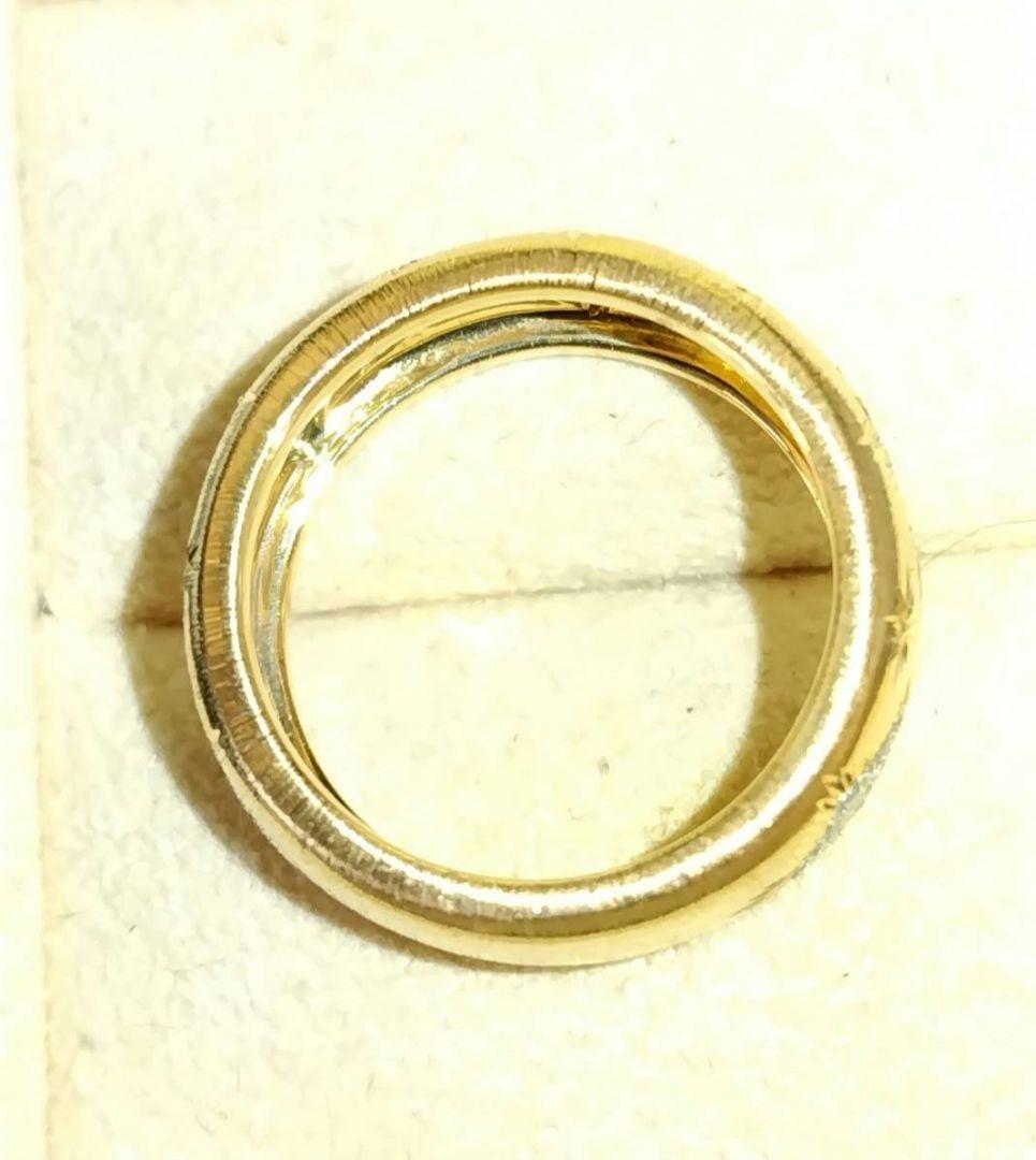 mwoフィレンツェ彫りK1&PT 950ダイヤモンドリング