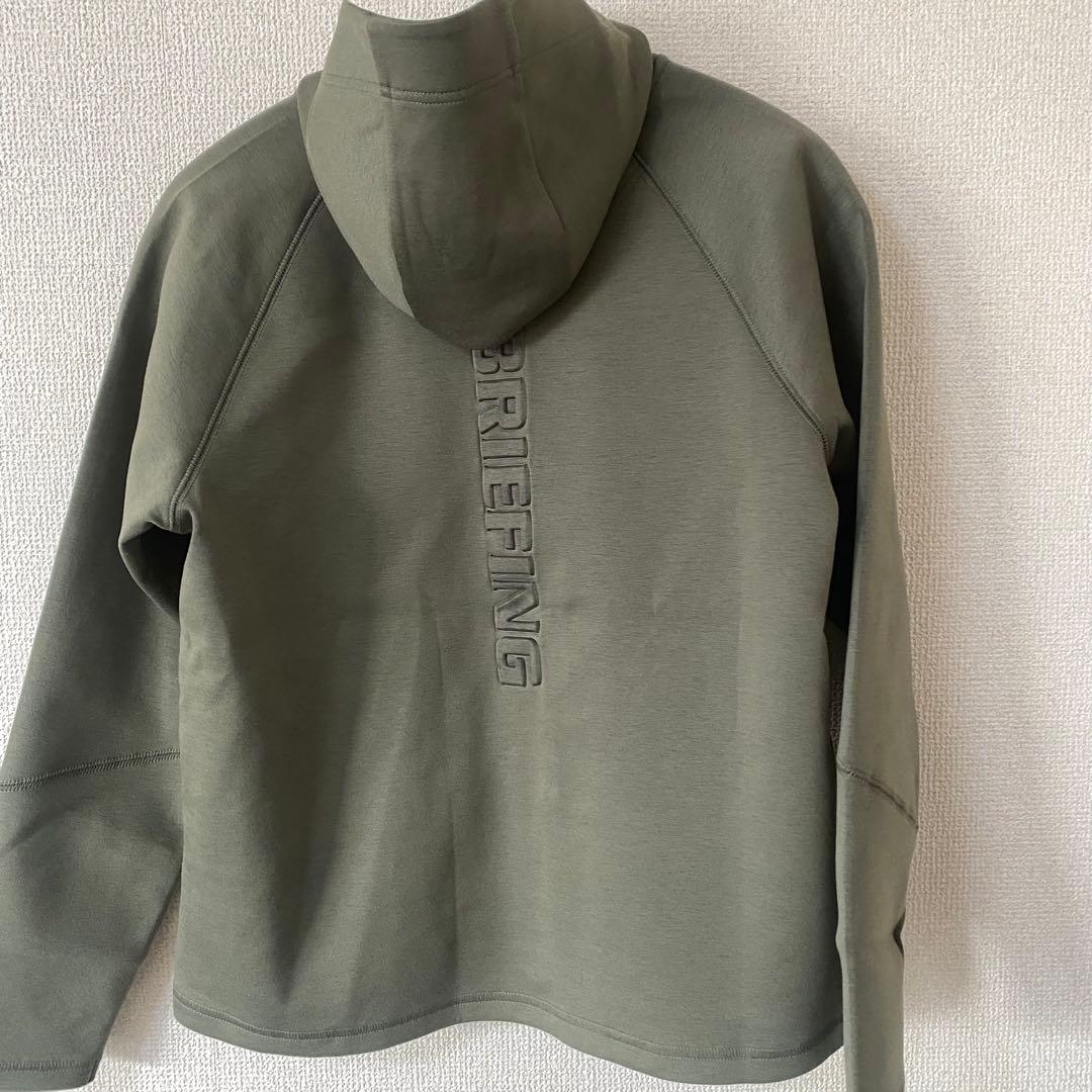 BRIEFING フルジップジャケット オリーブ