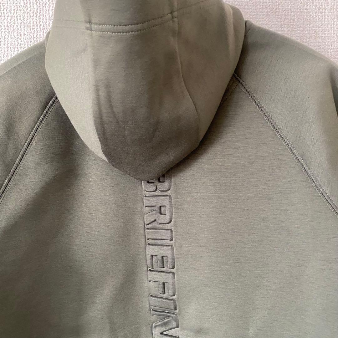 BRIEFING フルジップジャケット オリーブ