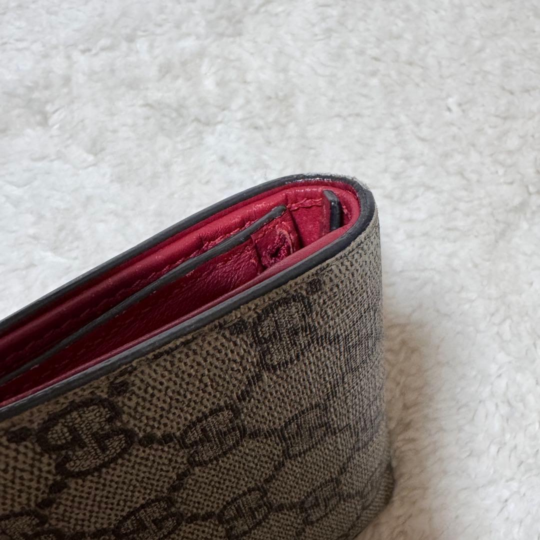 Gucci チェリー装飾 二つ折り財布