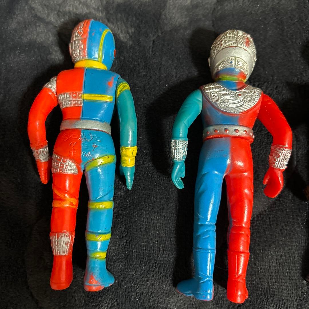 [レトロ】 キカイダー フィギュア　3体セット！
