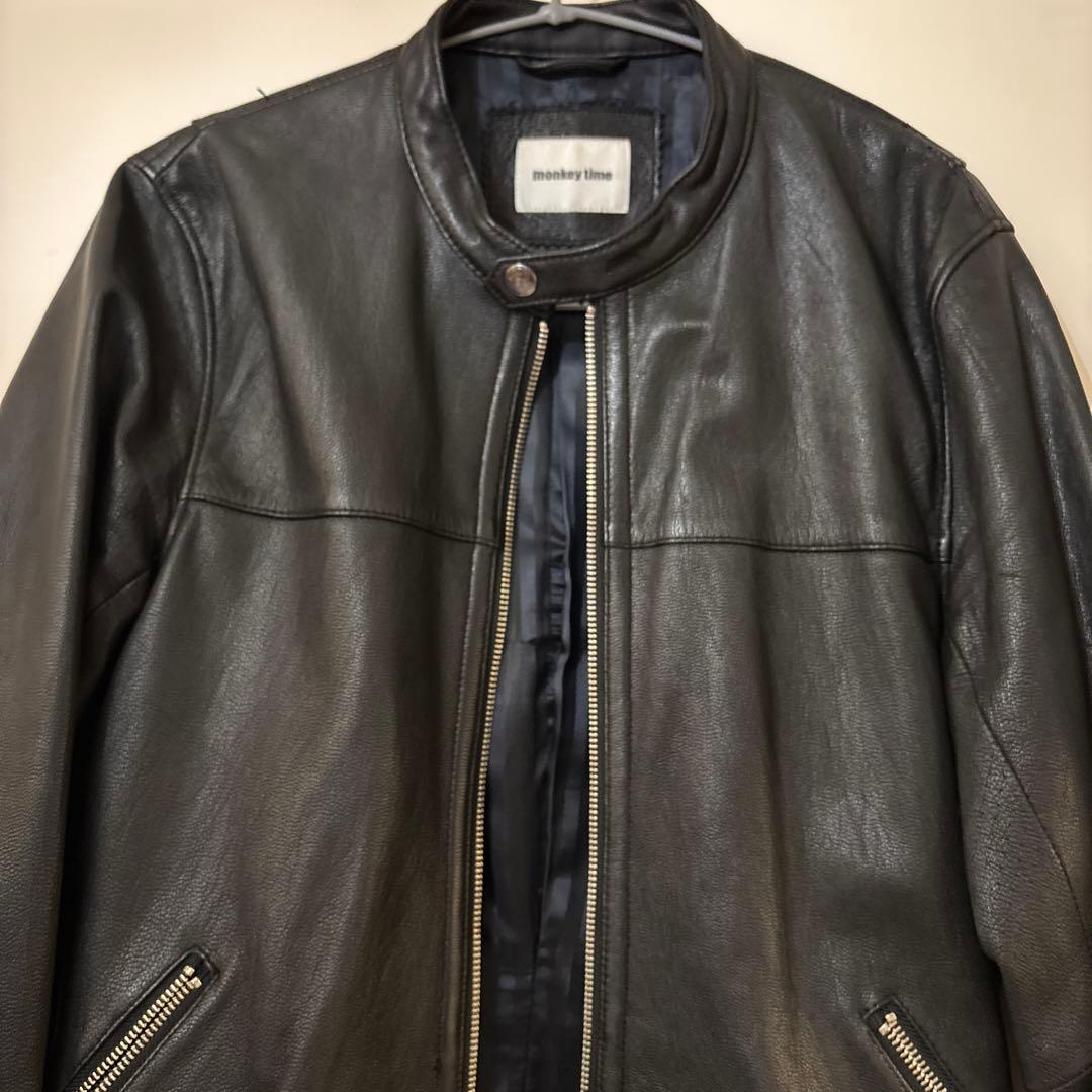 ★期間限定お値下げ★ユナイテッドアローズ やぎ革 ライダースジャケット