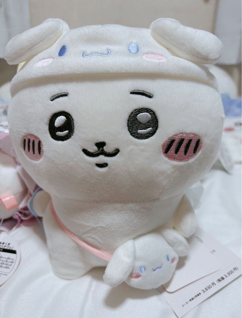 ちいかわ はちわれあの子ぬいぐるみ・マスコットセットまとめ売り 値下げ