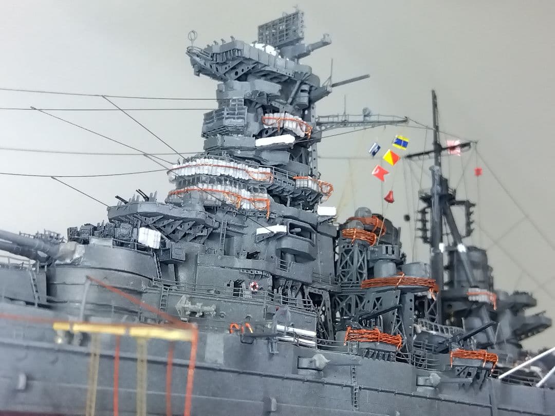 1/700フルハル精密模型 帝国海軍戦艦 榛名完成品