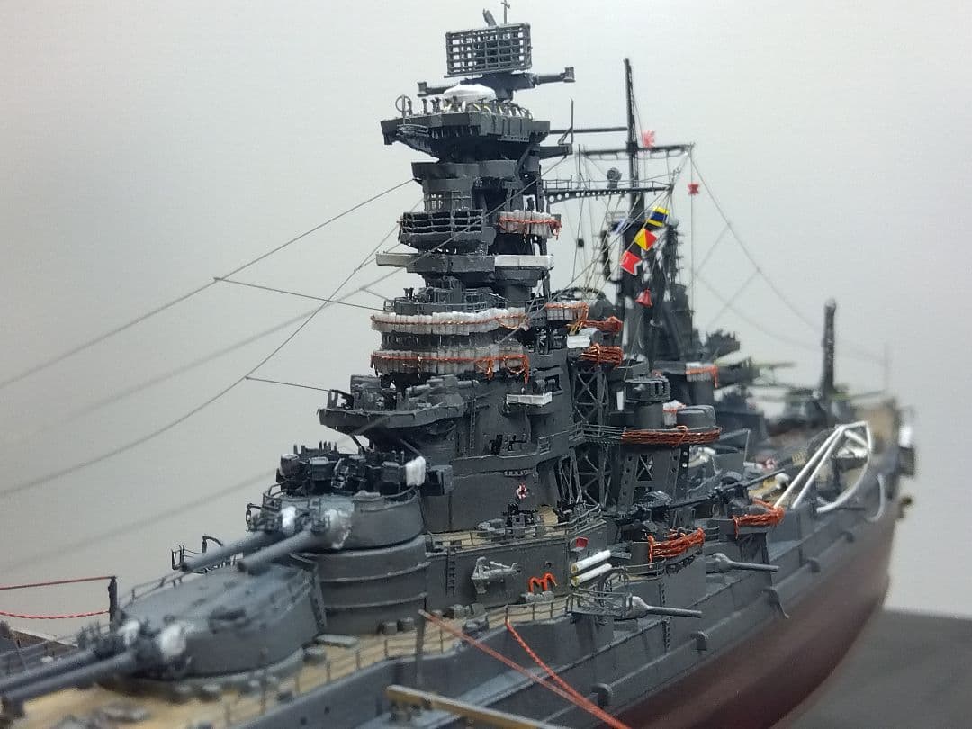 1/700フルハル精密模型 帝国海軍戦艦 榛名完成品
