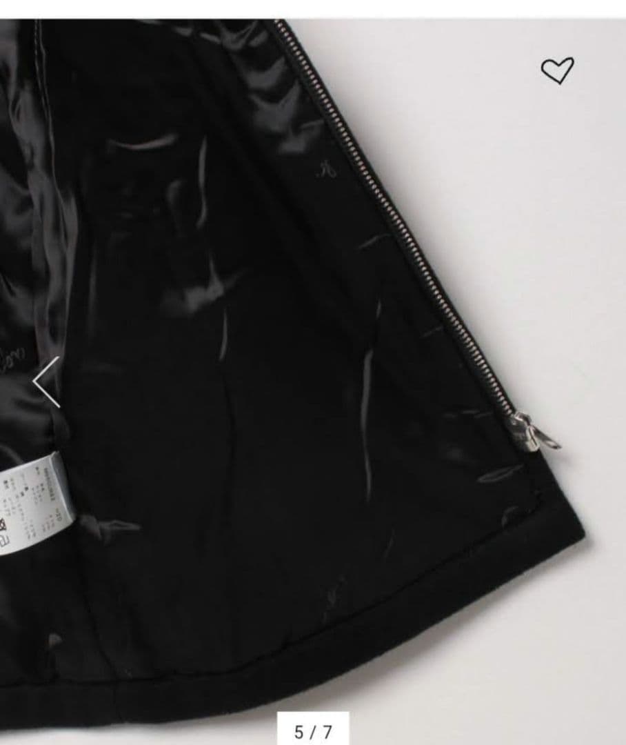 極美品　アニエスベーアンファン　Agnes b ジップアップコート　12ans