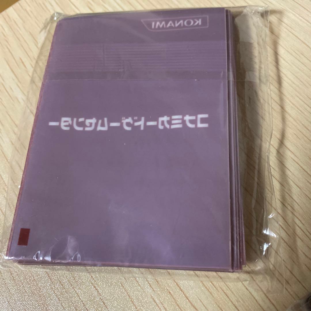 希少　コナミカードゲームセンター　スリーブ　未開封