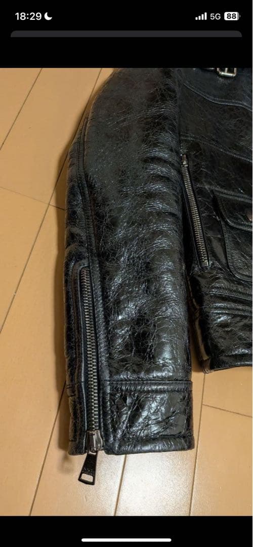 ドルチェ&ガッパーナ シープスキンレザージャケット