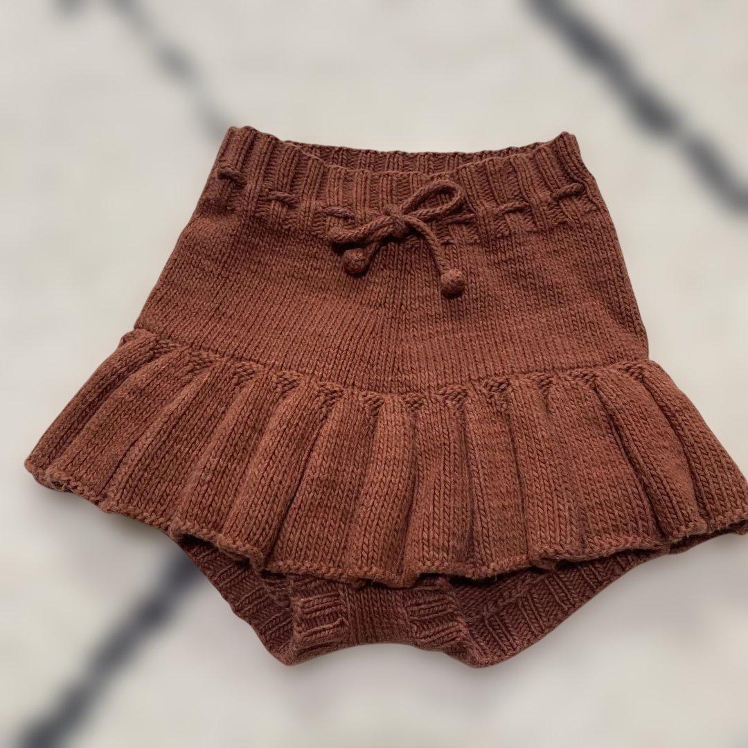 ⭐︎専用⭐︎Misha & Puff ブラウンフリルスカート