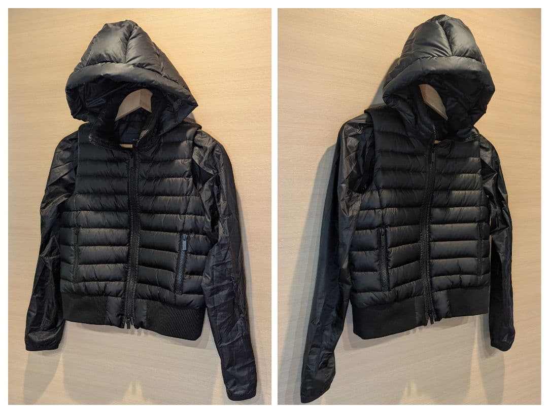 BURBERRY GOLF 3way ダウン バーバリー フード付 袖付