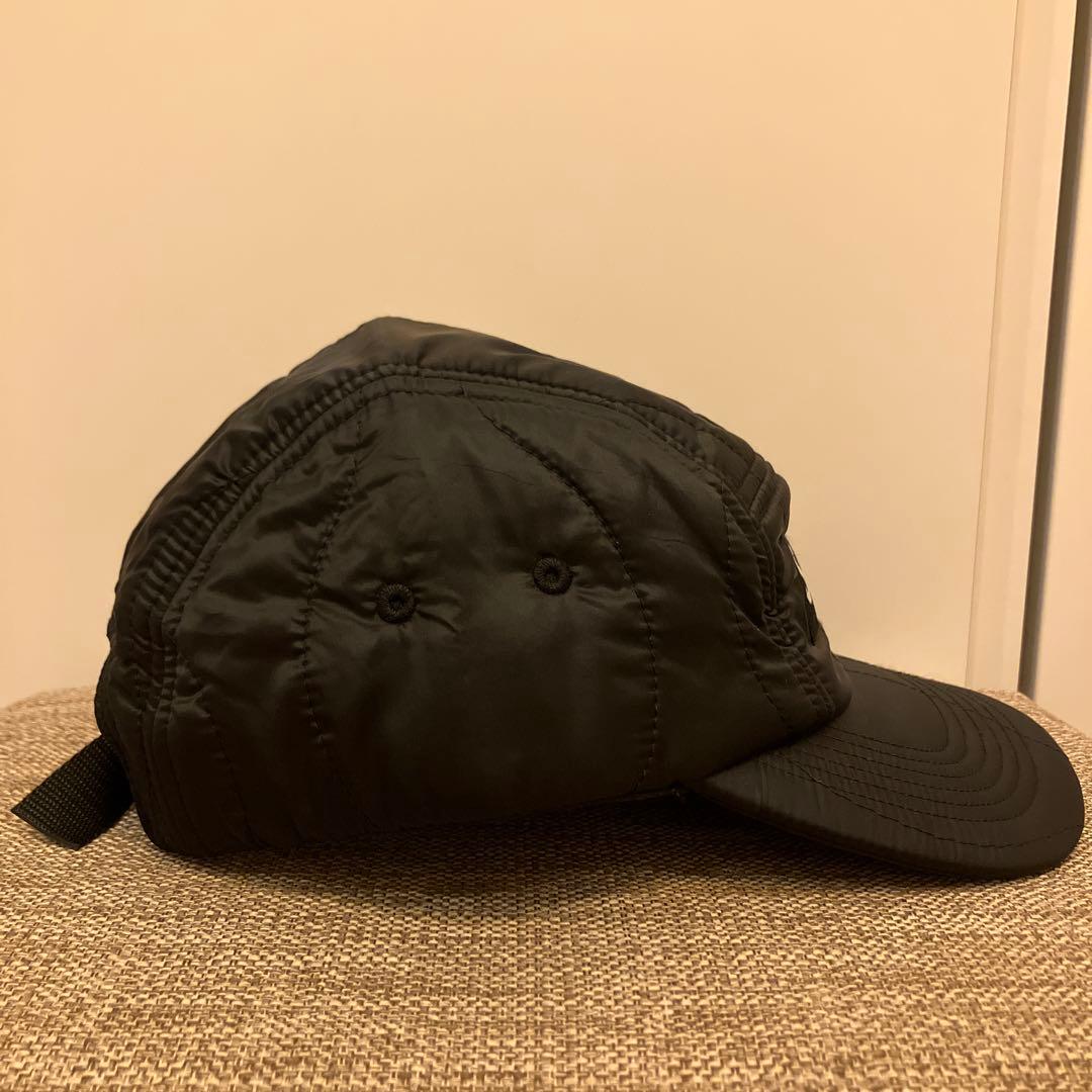Supreme ブラックナイロン　キャップ黒