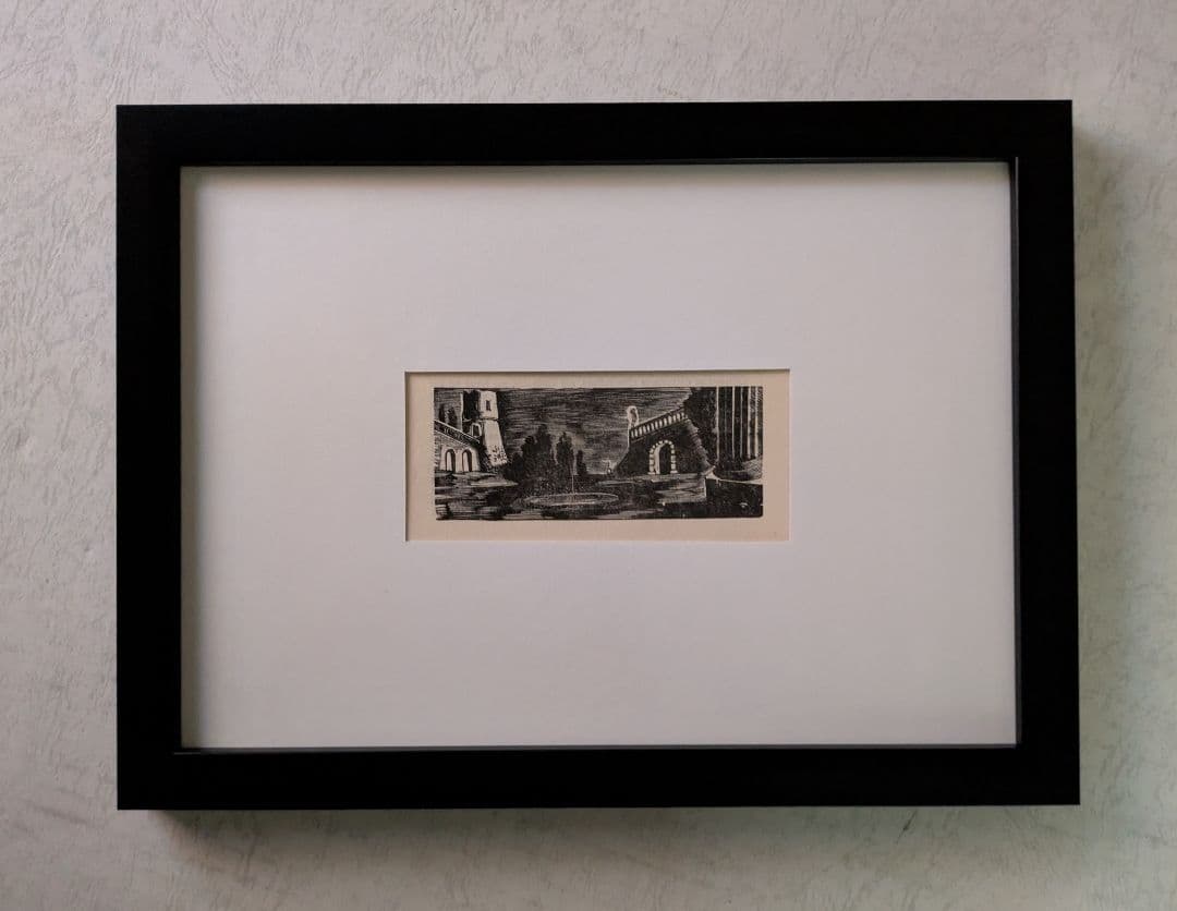 Ae藤田嗣治の木版画　1925年制作