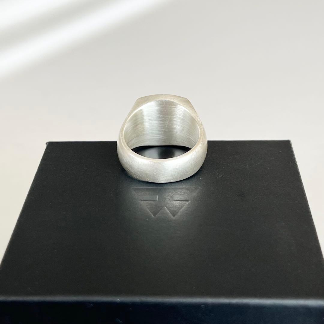 【美品】TOM WOOD cushion onxy ring g54 14号