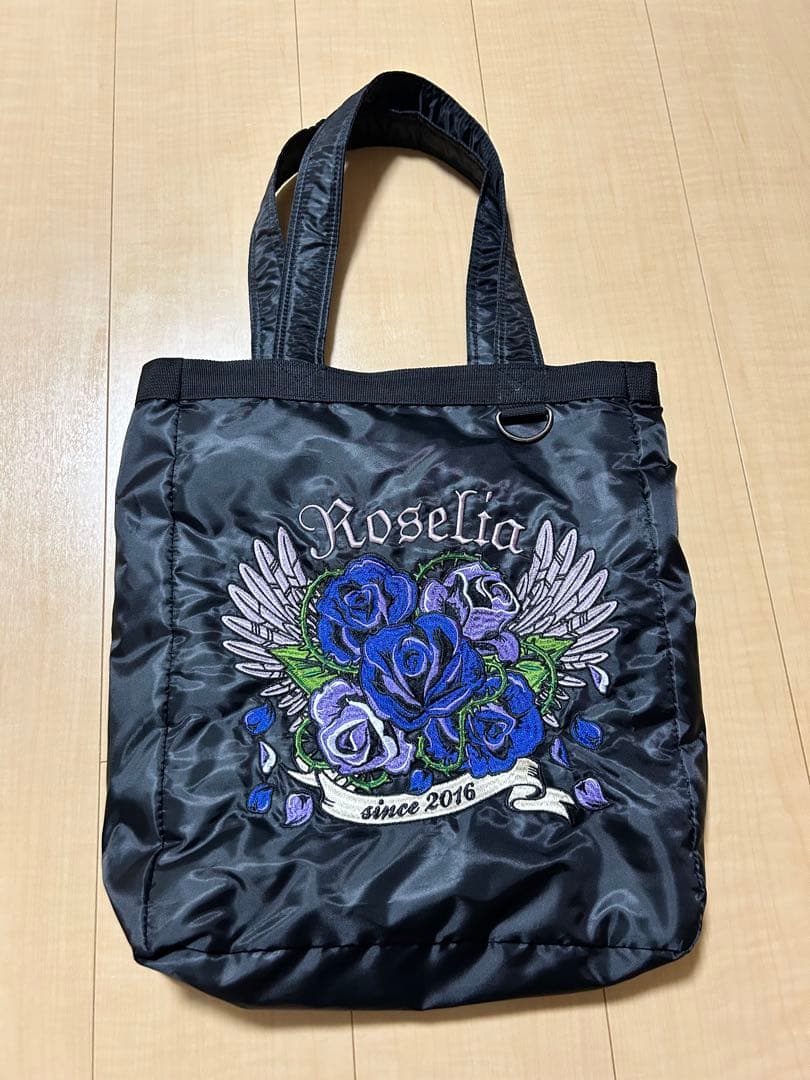 【値下げ】バンドリ Roselia 刺繍トートバッグ 開封済み 未使用