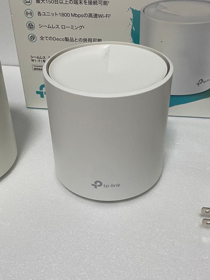 TP-Link Deco X20 Wi-Fi 6 ルーター 2ユニットセット