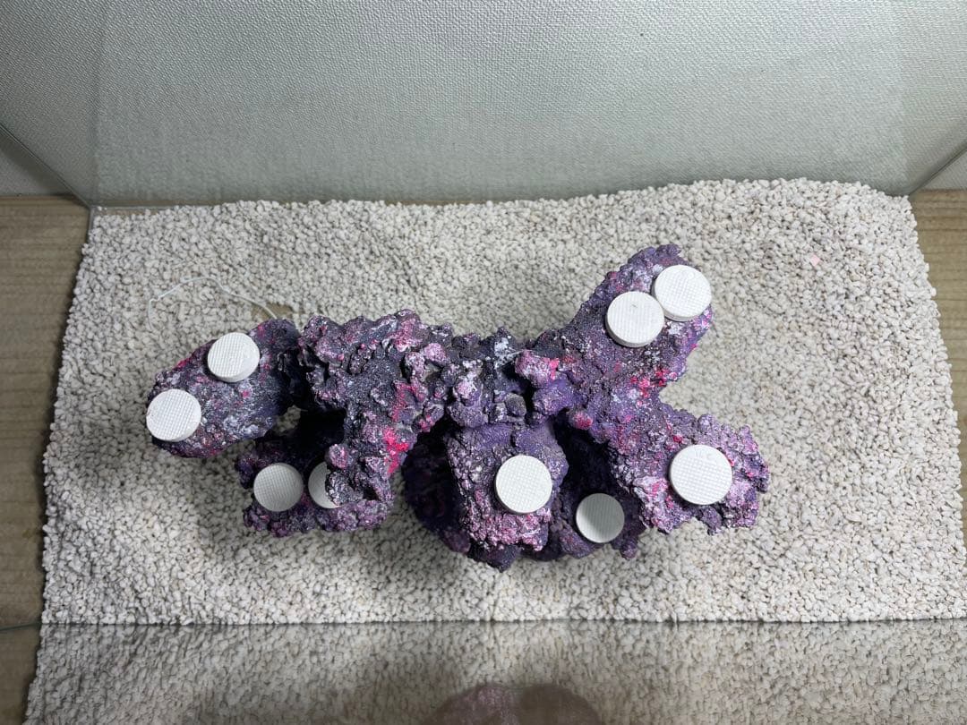 【送料無料】人工ライブロック　PHR15／9穴加工　アク抜き済み安心塗料使用