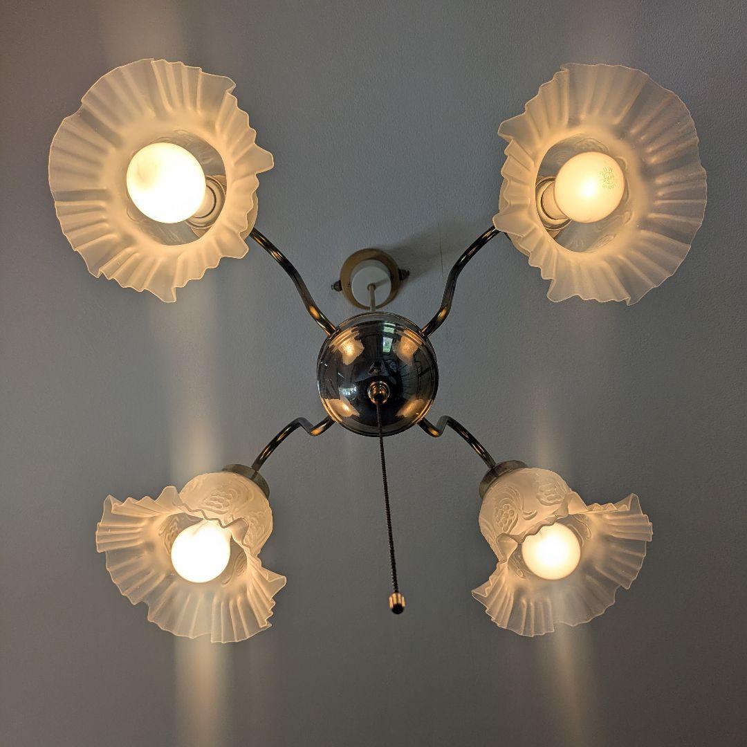 【希少】取り付け簡単シャンデリア