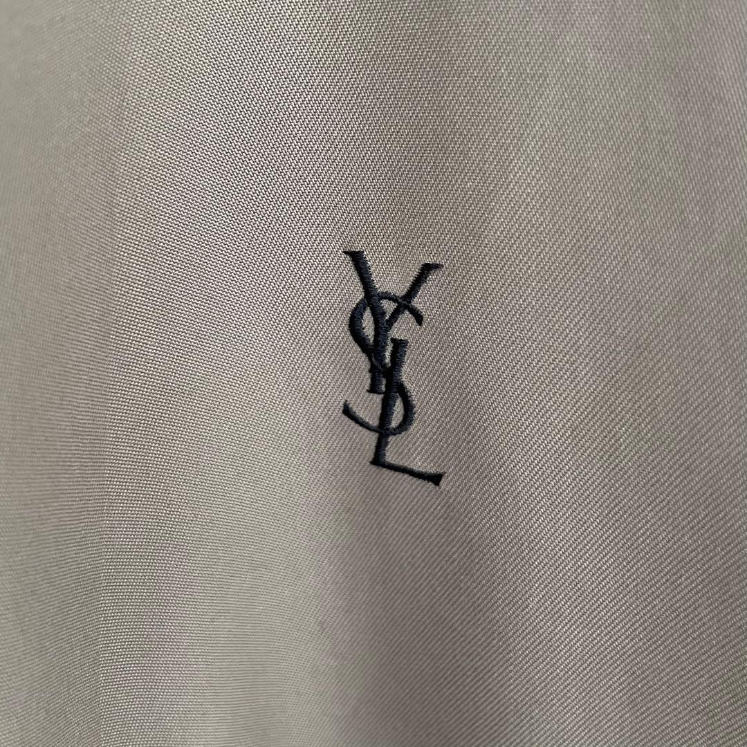 Yves Saint Laurent ブルゾン リバーシブル ロゴ刺繍 古着