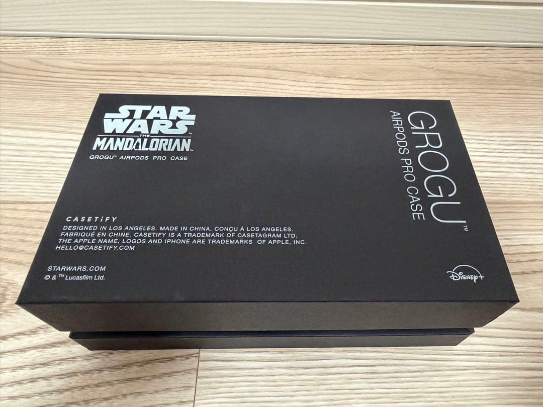 新品未使用品　casetify airpods proケース　グローグー
