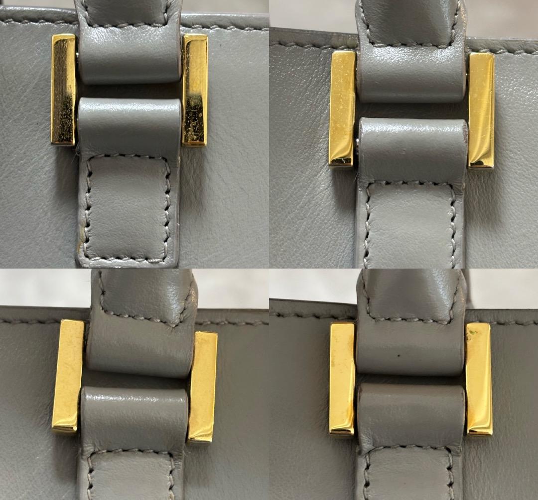 SAINT LAURENT ベイビーカバス ハンドバッグ