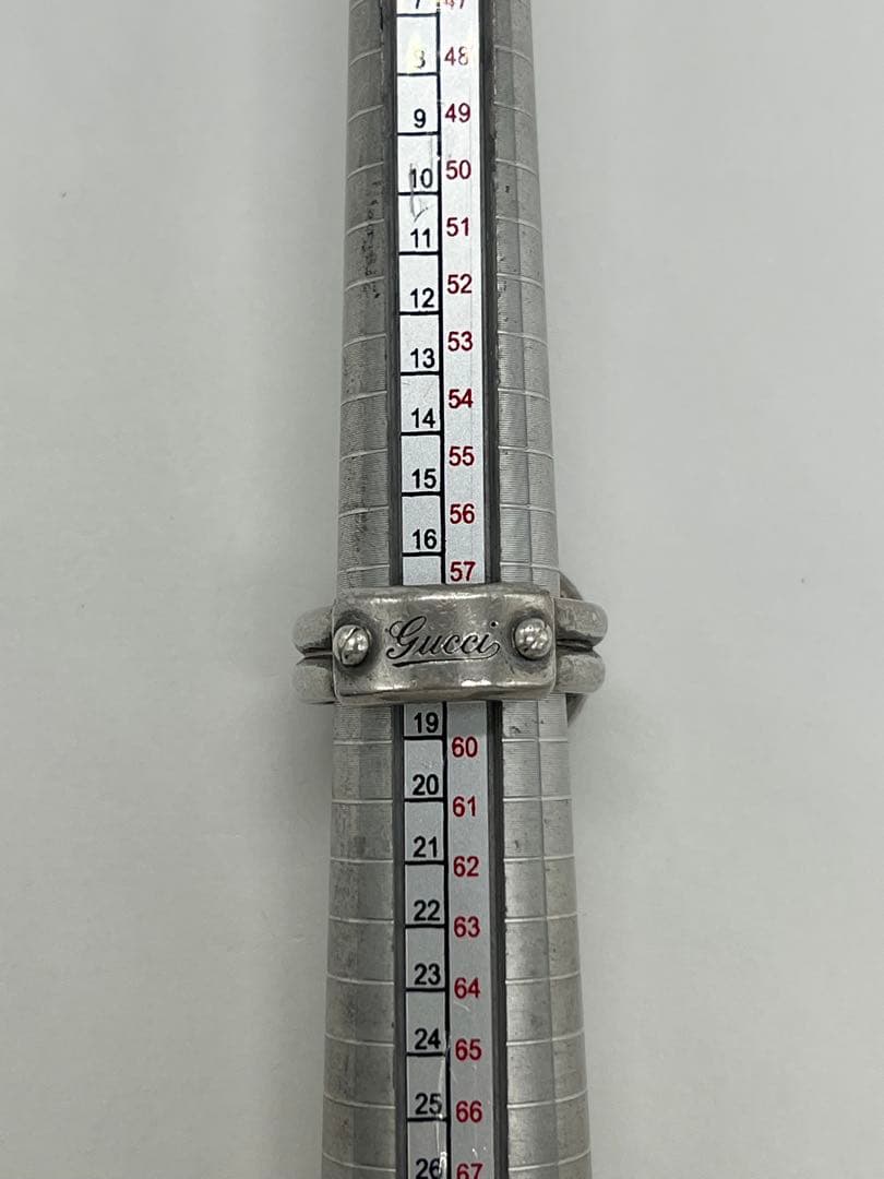 ぶたっこ グッチ GUCCI ノット リング 表記サイズ19 SV925