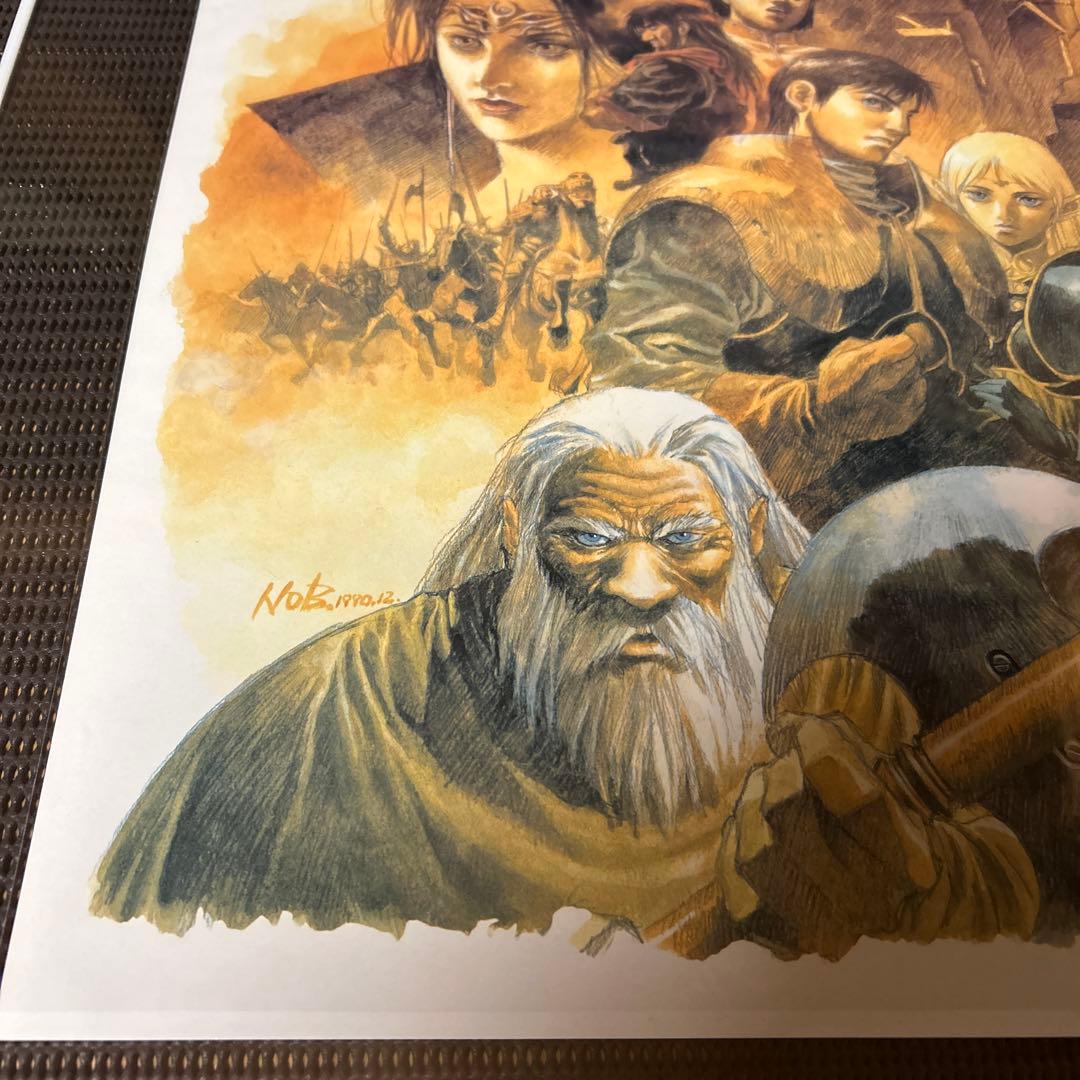 ロードス島戦記　ポスター　ディードリット　レイリア　ギム