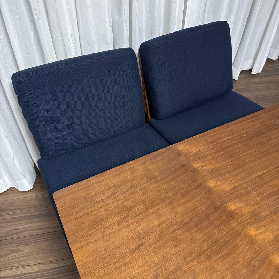 MUJI無印良品:リビングでもダイニングでも使えるテーブル＆チェア＆ベンチセット